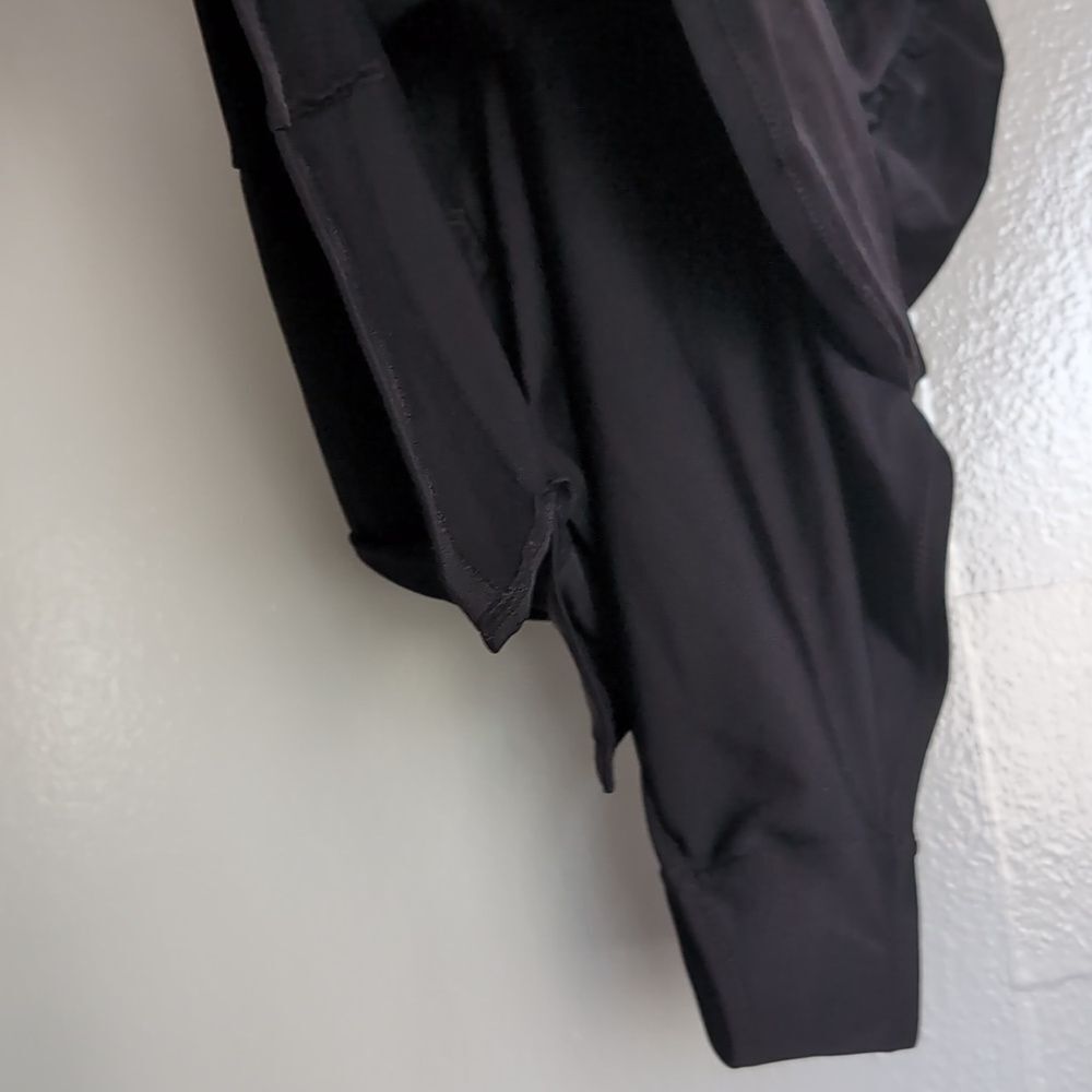 NWT Black Maternity Scoop Neck Swim Dress Built In Swimsuit/Briefs Xs - Picture 10 of 11